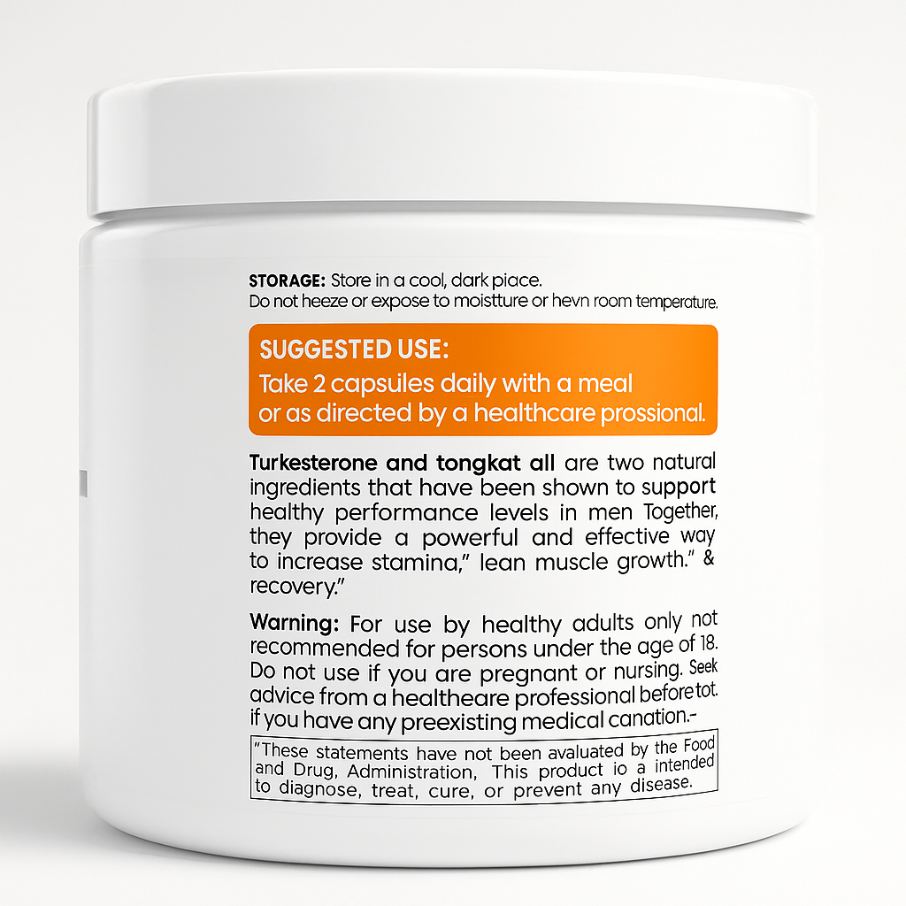 Clinically Studied Cellular Support for Enhanced Male Performance